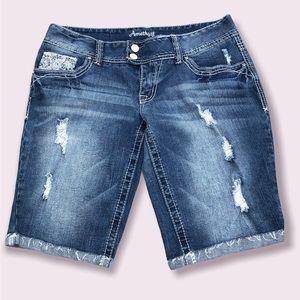 Amethyst Jeans‎  Blue Women’s short Sz 7